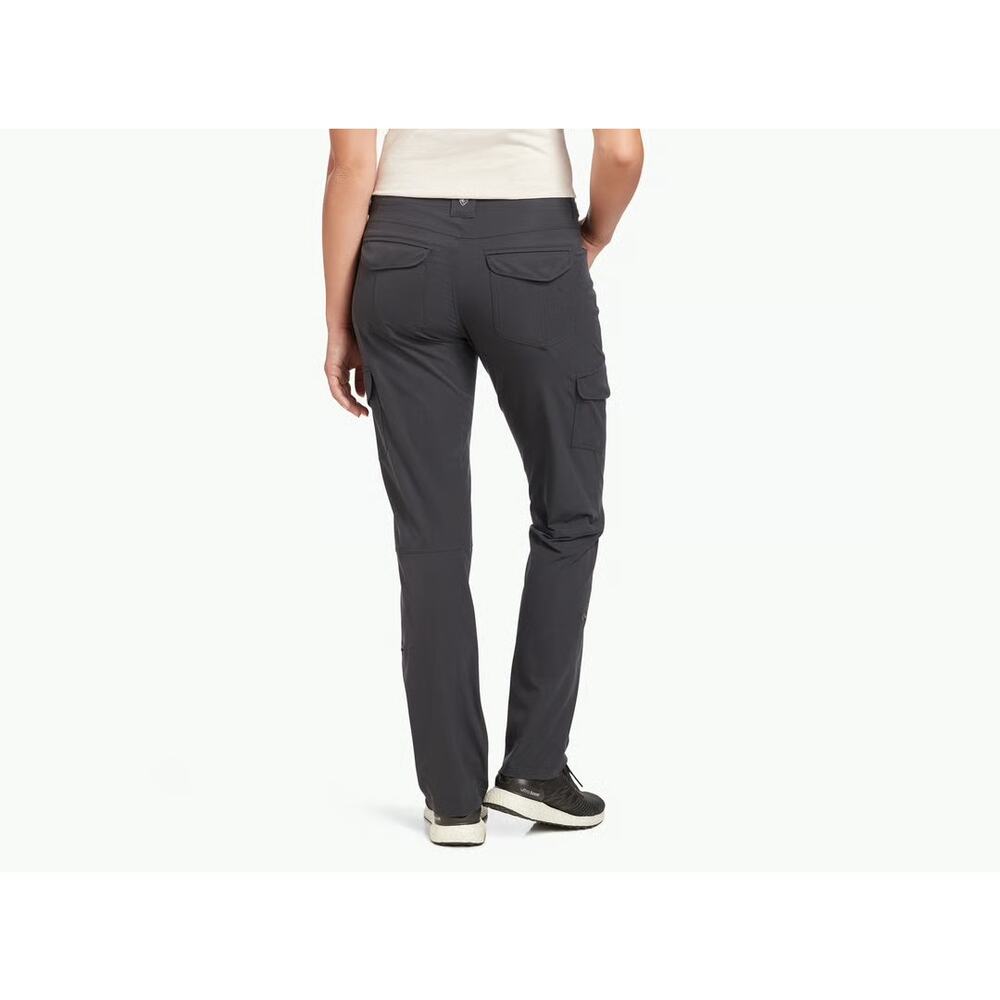 Kuhl Women’s Freeflex Roll-Up Pant in Dark Gray Koal Coal Size 14 - Picture 3 of 15